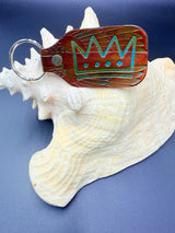 Stamped Leather Keychain - Charles the First