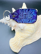 Stamped Leather Keychain - Shpongle