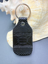 Stamped Leather Keychain - Funktion One