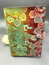 Stamped Leather Journal - Edm/Bass Music