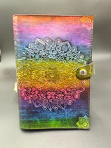 Stamped Leather Journal - Minimal Design