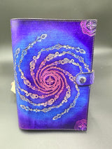 Stamped Leather Journal - Minimal Design