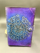 Stamped Leather Journal - Minimal Design