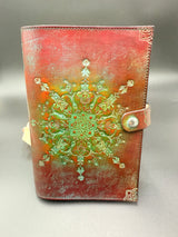 Stamped Leather Journal - Minimal Design