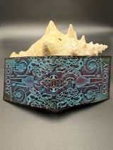 Stamped Leather Bifold Wallet - Colony Productions