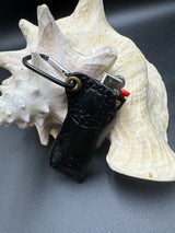 Stamped Leather Lighter Case - Celtic Knots