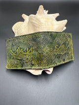 Stamped Leather Bifold Wallet - Ganja White Knight