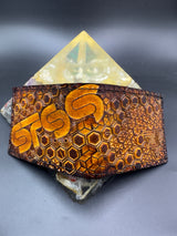 Stamped Leather Bifold Wallet - Sts9
