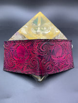 Stamped Leather Bifold Wallet - Deep Dark and Dangerous