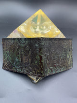 Stamped Leather Bifold Wallet - Of the Trees