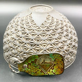 Stamped Leather Keychain - Sphinx