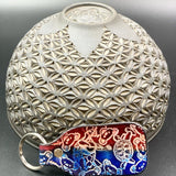 Stamped Leather Keychain - Terrapins