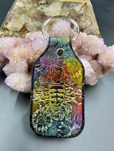 Stamped Leather Keychain - Shpongle