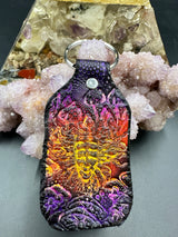 Stamped Leather Keychain - Shpongle