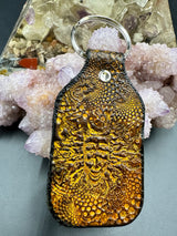 Stamped Leather Keychain - Shpongle