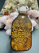 Stamped Leather Keychain - Shpongle