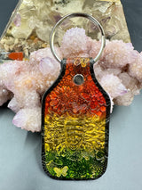 Stamped Leather Keychain - Shpongle