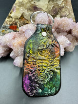 Stamped Leather Keychain - Shpongle