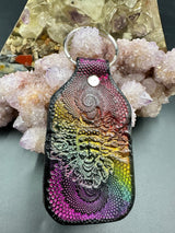 Stamped Leather Keychain - Shpongle