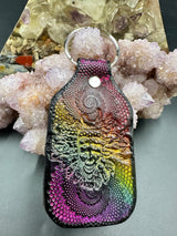 Stamped Leather Keychain - Shpongle
