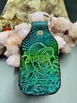 Stamped Leather Keychain - Rezz