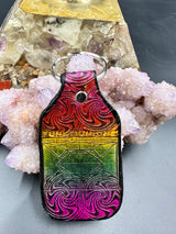 Stamped Leather Keychain - Funktion One