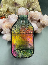 Stamped Leather Keychain - Funktion One