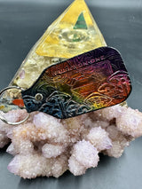 Stamped Leather Keychain - Funktion One