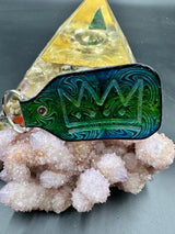 Stamped Leather Keychain - Charles The First