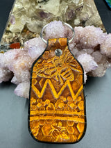 Stamped Leather Keychain - Charles The First