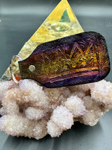 Stamped Leather Keychain - Charles The First