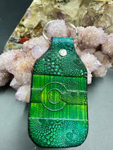 Stamped Leather Keychain - Colorado