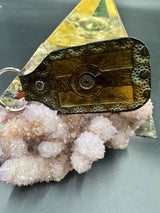 Stamped Leather Keychain - Colorado