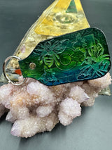 Stamped Leather Keychain - Colorado