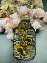Stamped Leather Keychain - Grateful Mashups