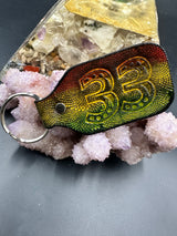 Stamped Leather Keychain - Billy Strings 33