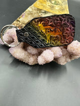 Stamped Leather Keychain - Billy Strings BMFS GOAT