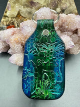 Stamped Leather Keychain - Billy Strings BMFS GOAT