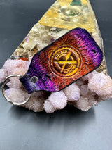 Stamped Leather Keychain - Kitchen Dwellers