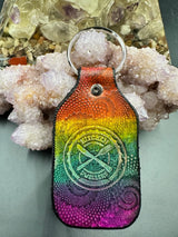 Stamped Leather Keychain - Kitchen Dwellers