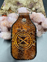 Stamped Leather Keychain - Kitchen Dwellers