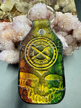 Stamped Leather Keychain - Kitchen Dwellers