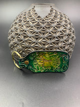 Stamped Leather Keychain - Terrapins