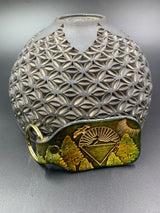 Stamped Leather Keychain - Sphinx