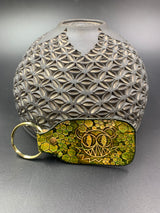 Stamped Leather Keychain - Bear