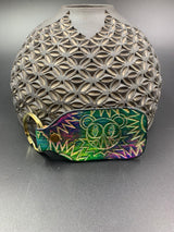 Stamped Leather Keychain - Bear