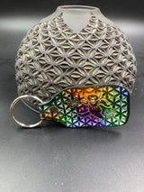 Stamped Leather Keychain - Bears