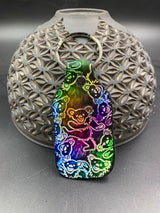 Stamped Leather Keychain - Bears