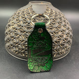 Stamped Leather Keychain - Z