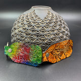 Stamped Leather Keychain - Terrapins